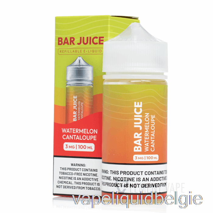 Vape België Watermeloen Meloen - Reep Sap - 100ml 0mg